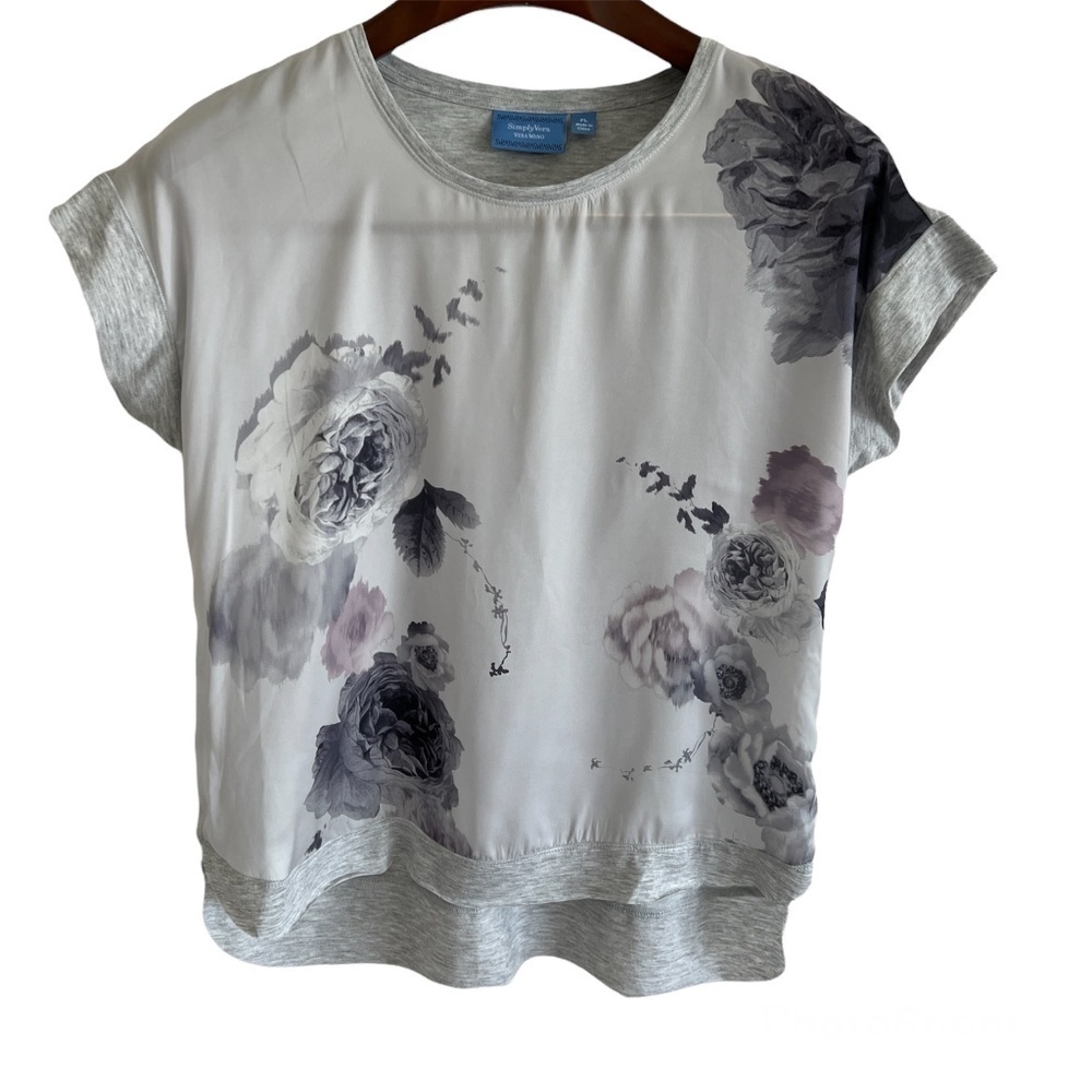 Vera Wang Floral Blouse